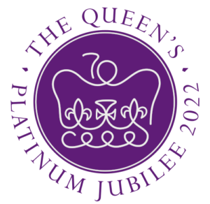 The Queen's Platinum Jubilee logo