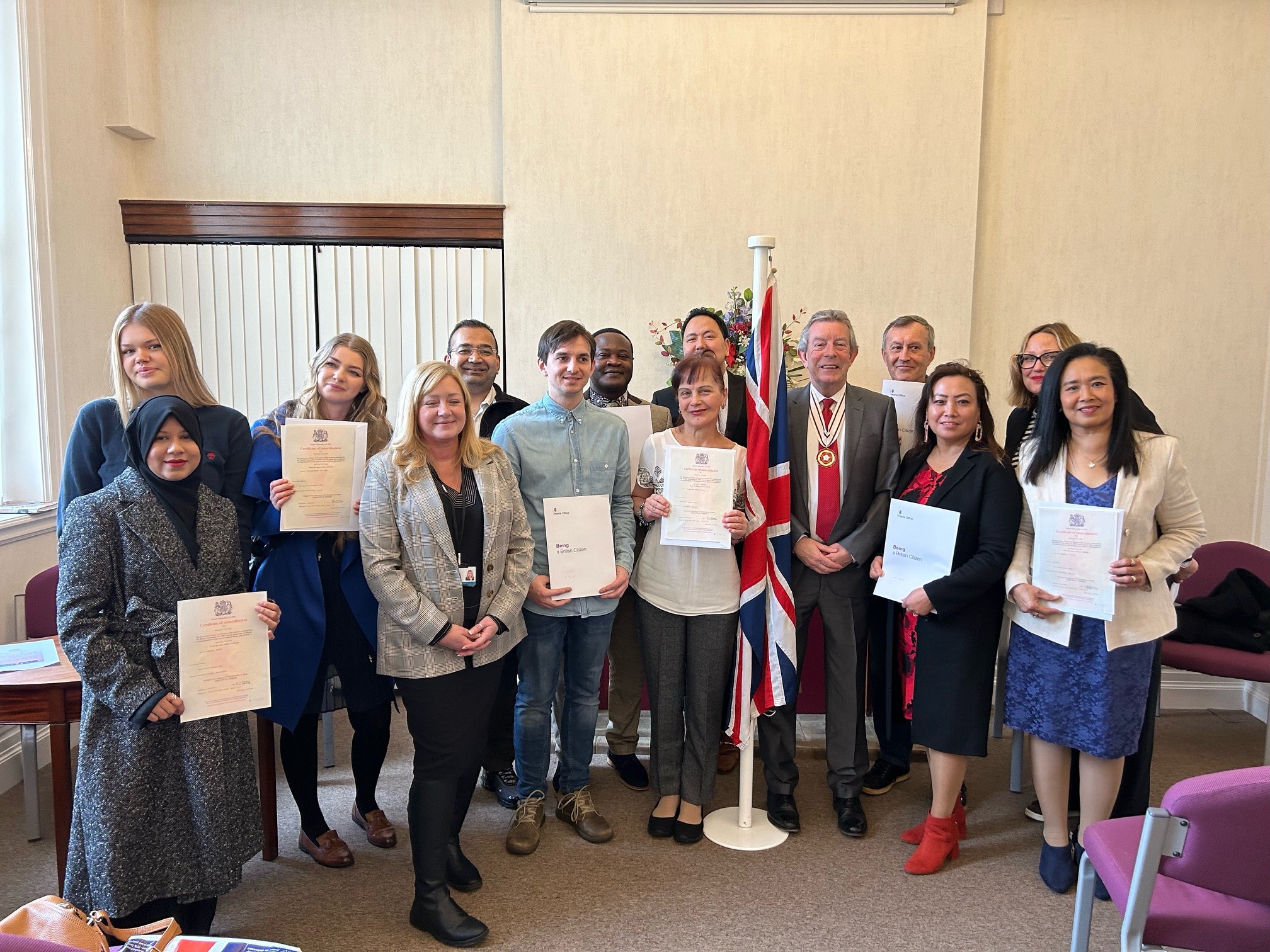 Citizenship Ceremony – Weston super Mare